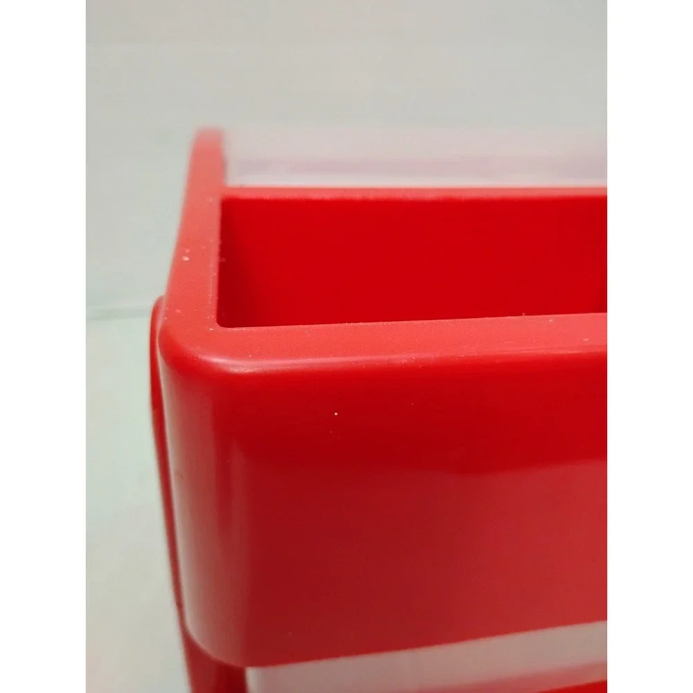 VTG Little Tikes Rubbermaid 3A98 2-Drawer Storage Organizer Art Craft Supply SEE
